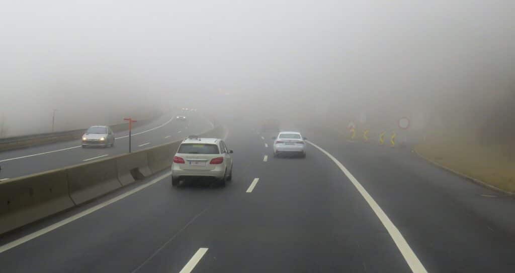 Jeder dritte tödliche Verkehrsunfall bei schlechter Sicht