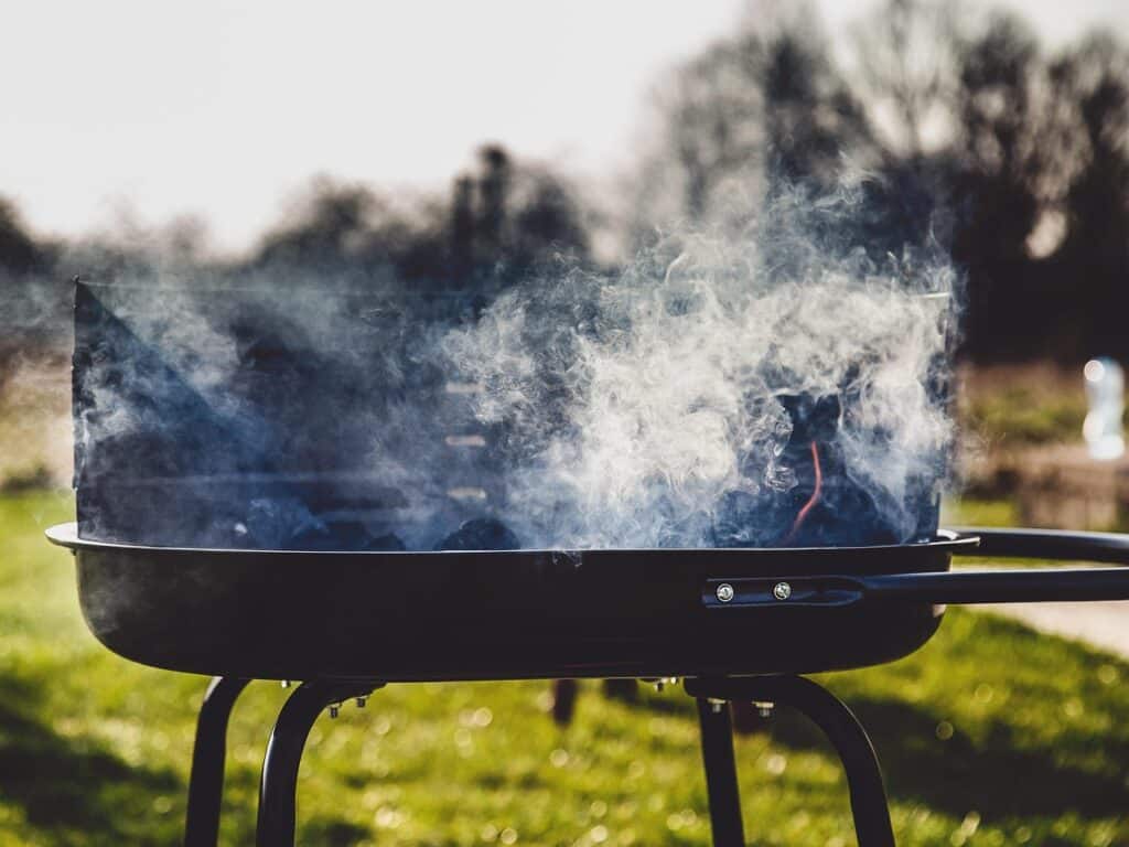 Vorsicht beim Grillen